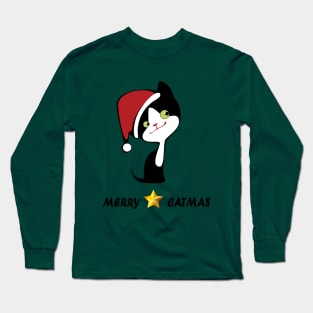 merry catmas Long Sleeve T-Shirt